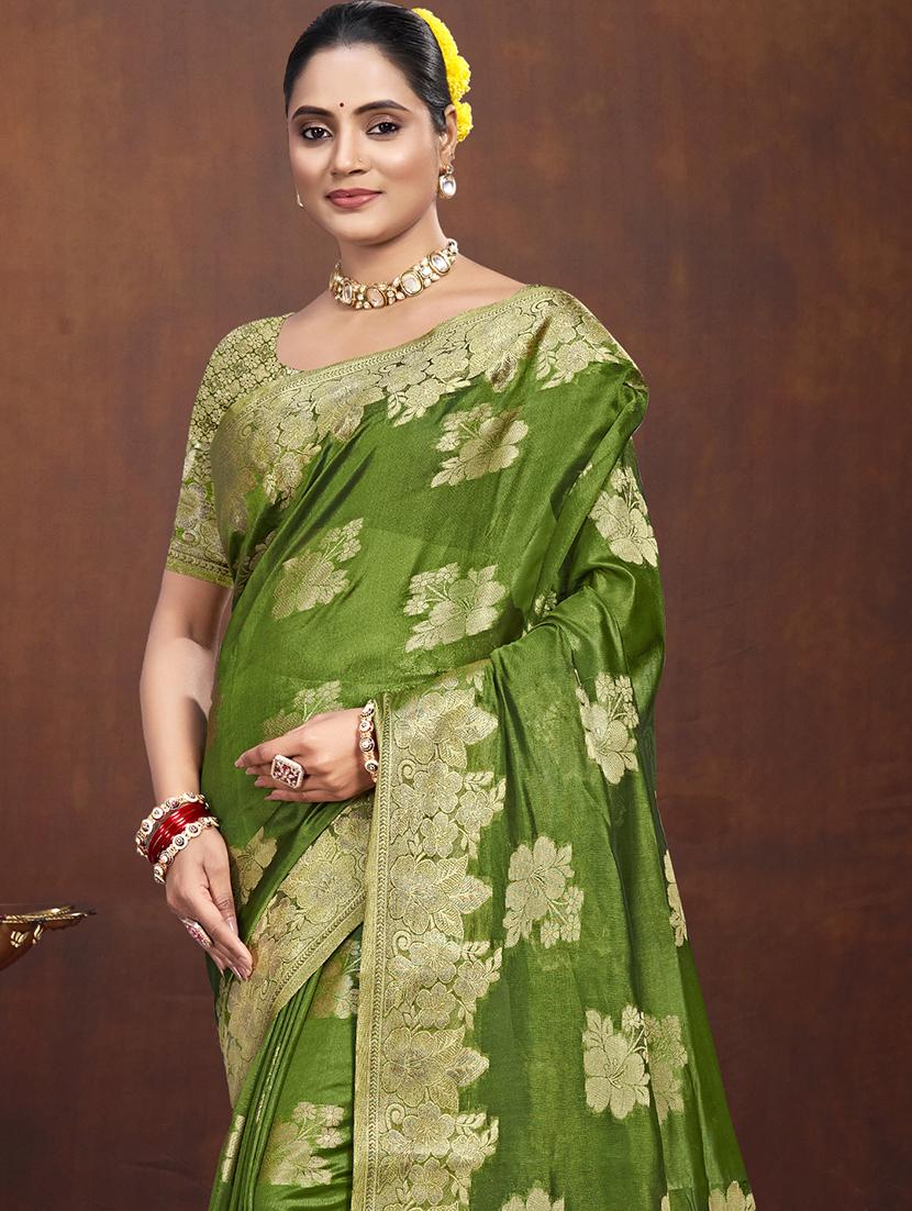 women self design banarasi saree with blouse - 21789731 -  Standard Image - 1