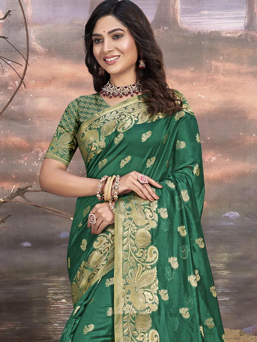 women self design banarasi saree with blouse - 21789734 -  Standard Image - 1