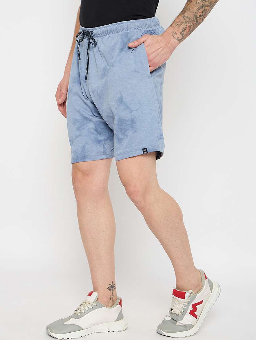 men printed mid rise shorts - 21790982 -  Standard Image - 1