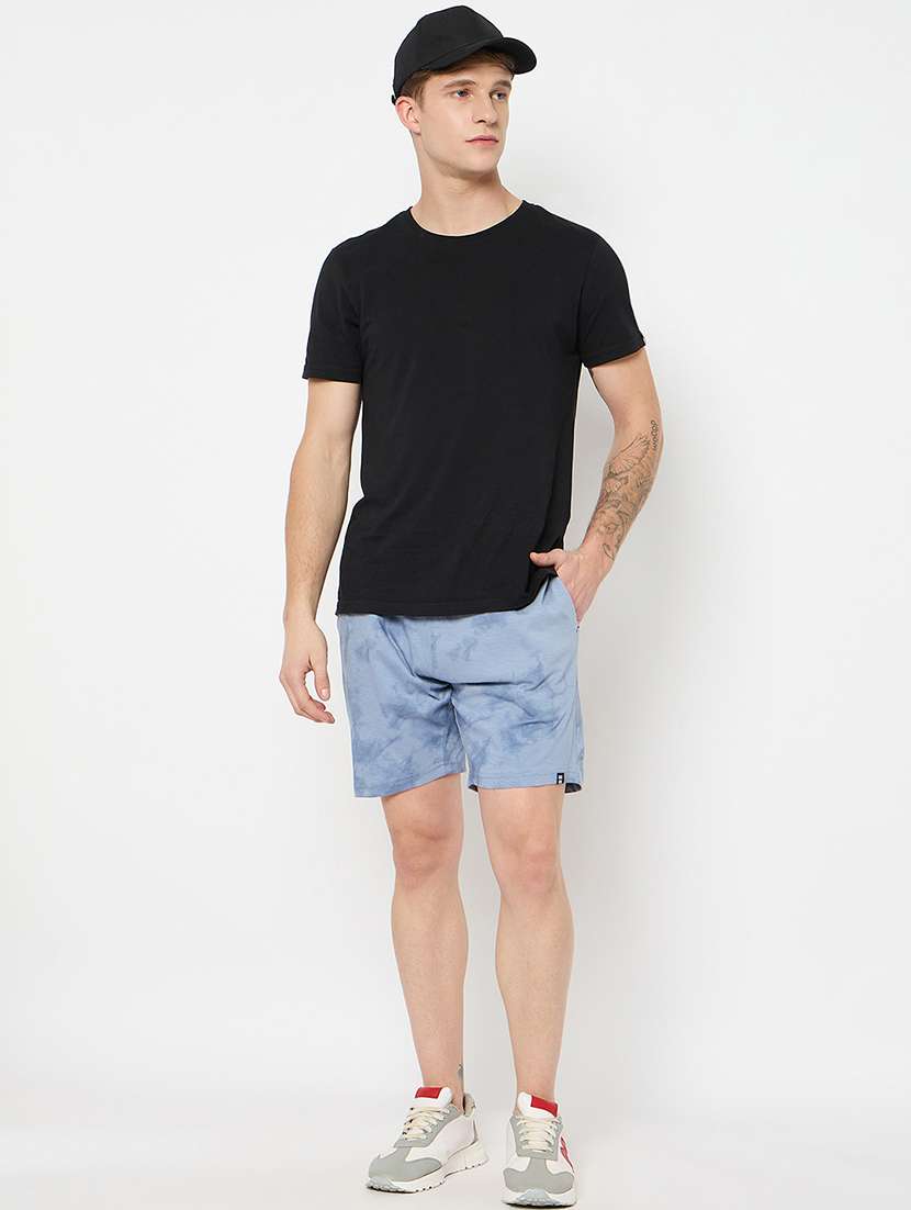 men printed mid rise shorts - 21790982 -  Standard Image - 4