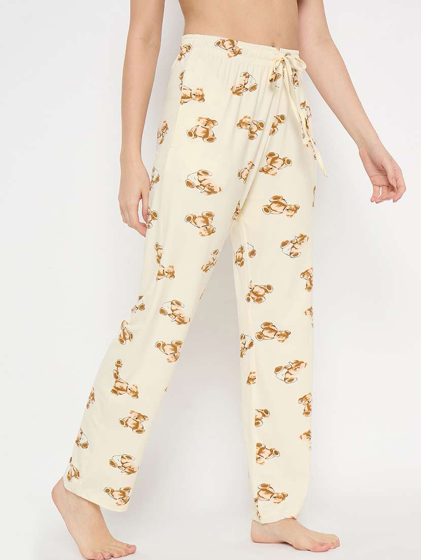 women printed mid rise pajama - 21791047 -  Standard Image - 1