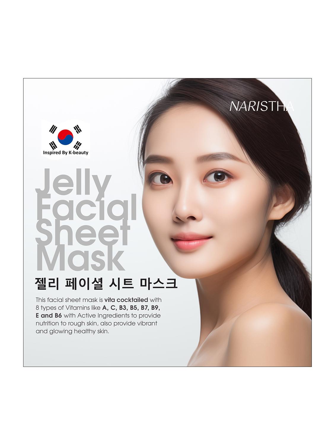 jelly facial sheet mask with aha, bha, pha, and vita cocktail, 1n - 21791317 - Standard Image - 4