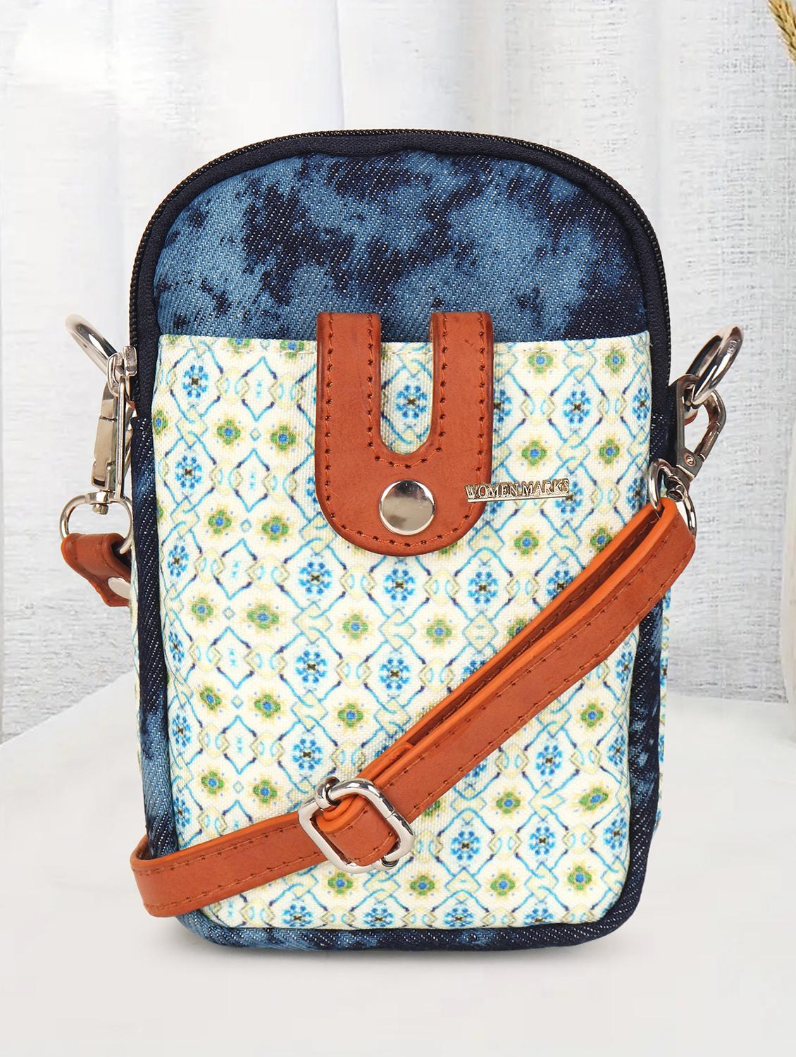 women blue canvas sling bag - 21791389 -  Zoom Image - 0