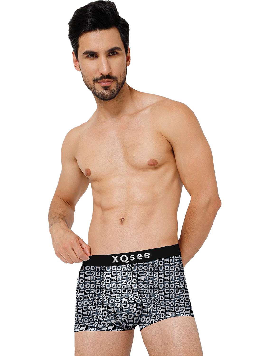 men printed low rise trunks brief - 21793004 -  Standard Image - 4
