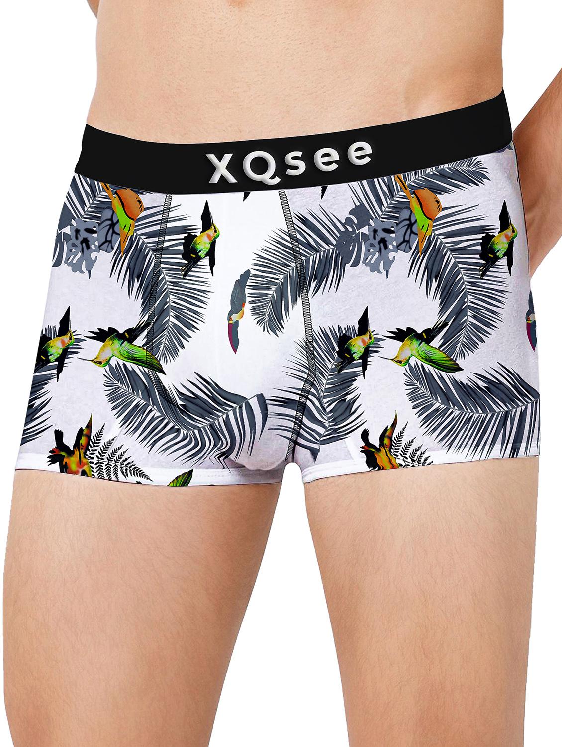 men printed low rise trunks brief - 21793005 - Standard Image - 1