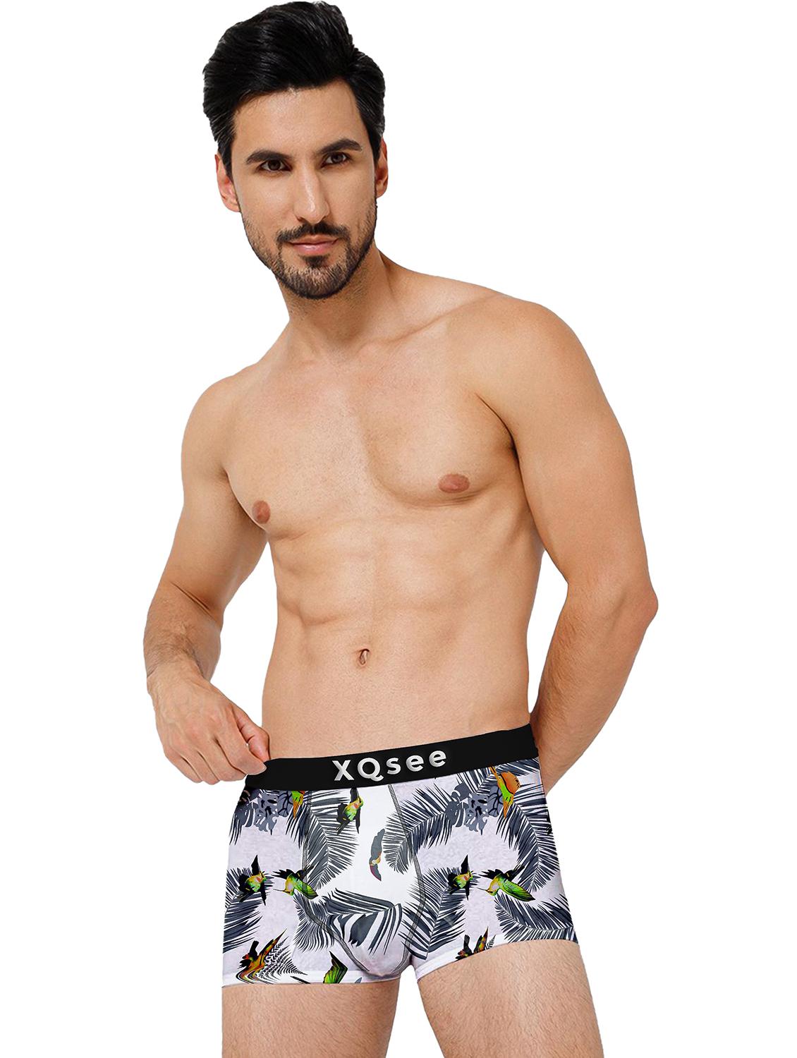 men printed low rise trunks brief - 21793005 - Standard Image - 4