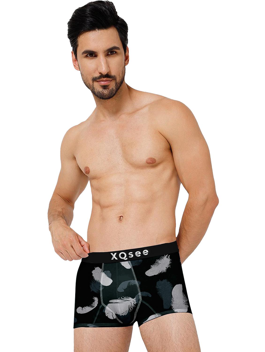 men printed low rise trunks brief - 21793006 - Standard Image - 4
