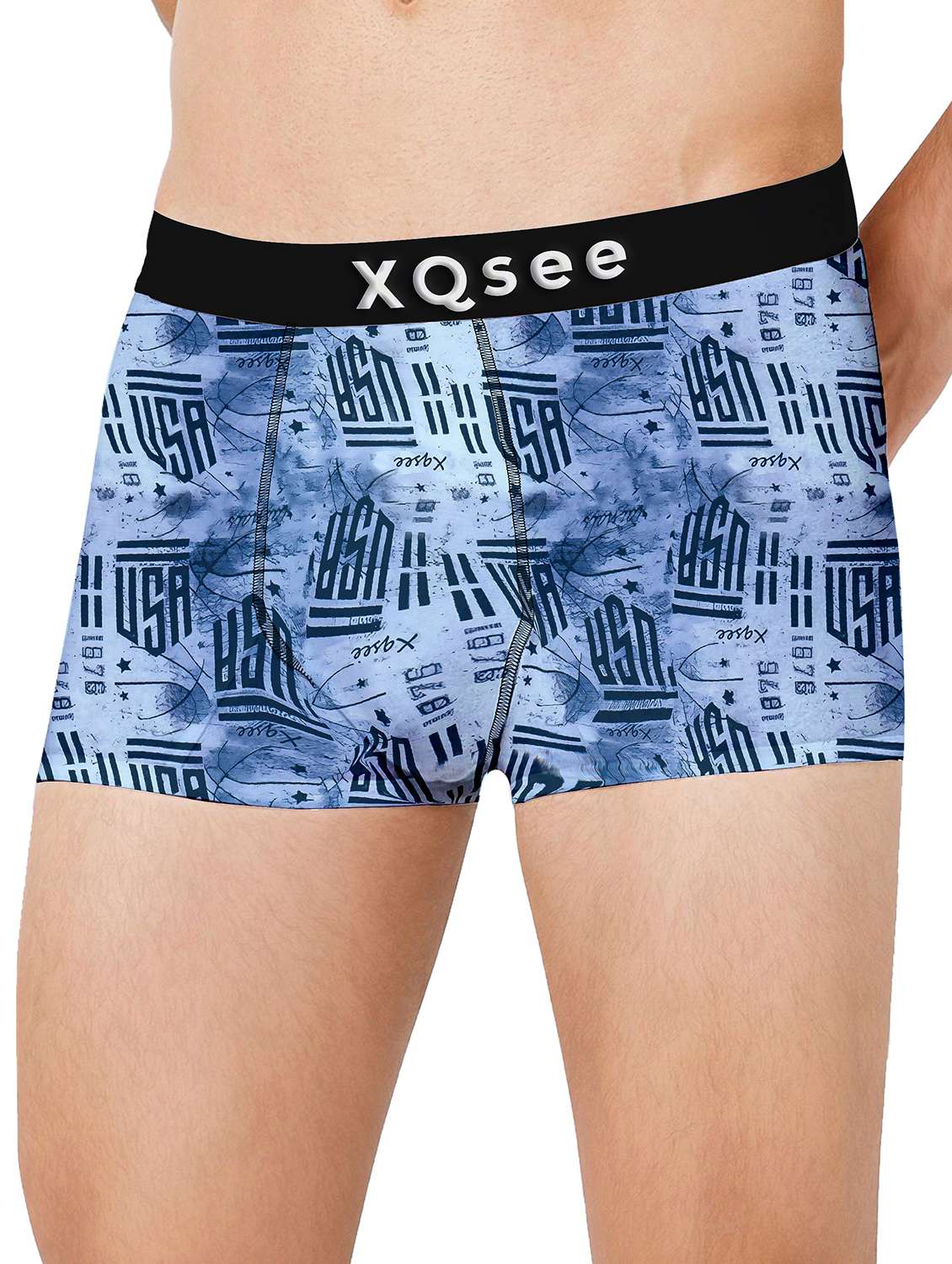 men printed low rise trunks brief - 21793195 -  Standard Image - 1