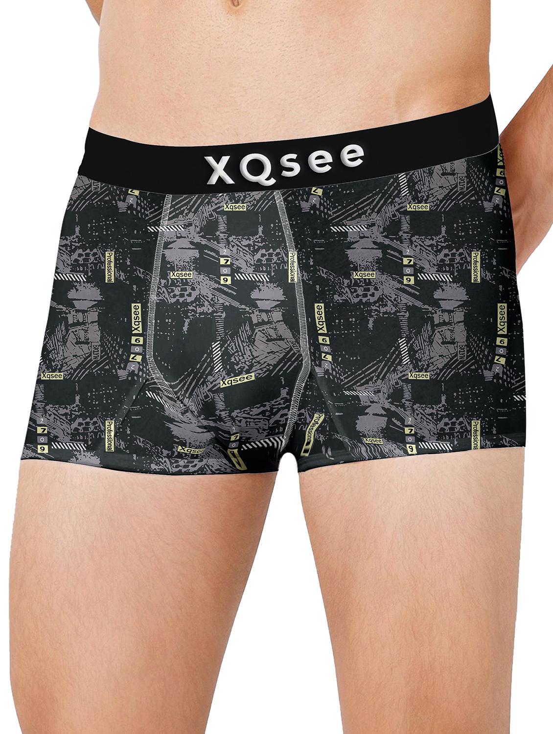 men printed low rise trunks brief - 21793196 - Standard Image - 1