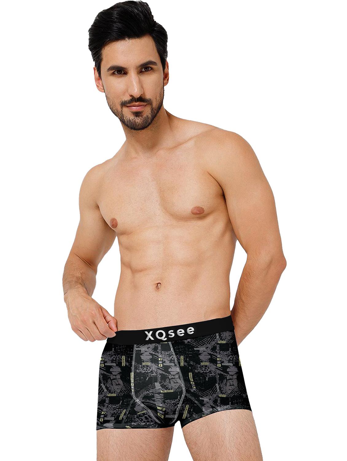 men printed low rise trunks brief - 21793196 - Standard Image - 4