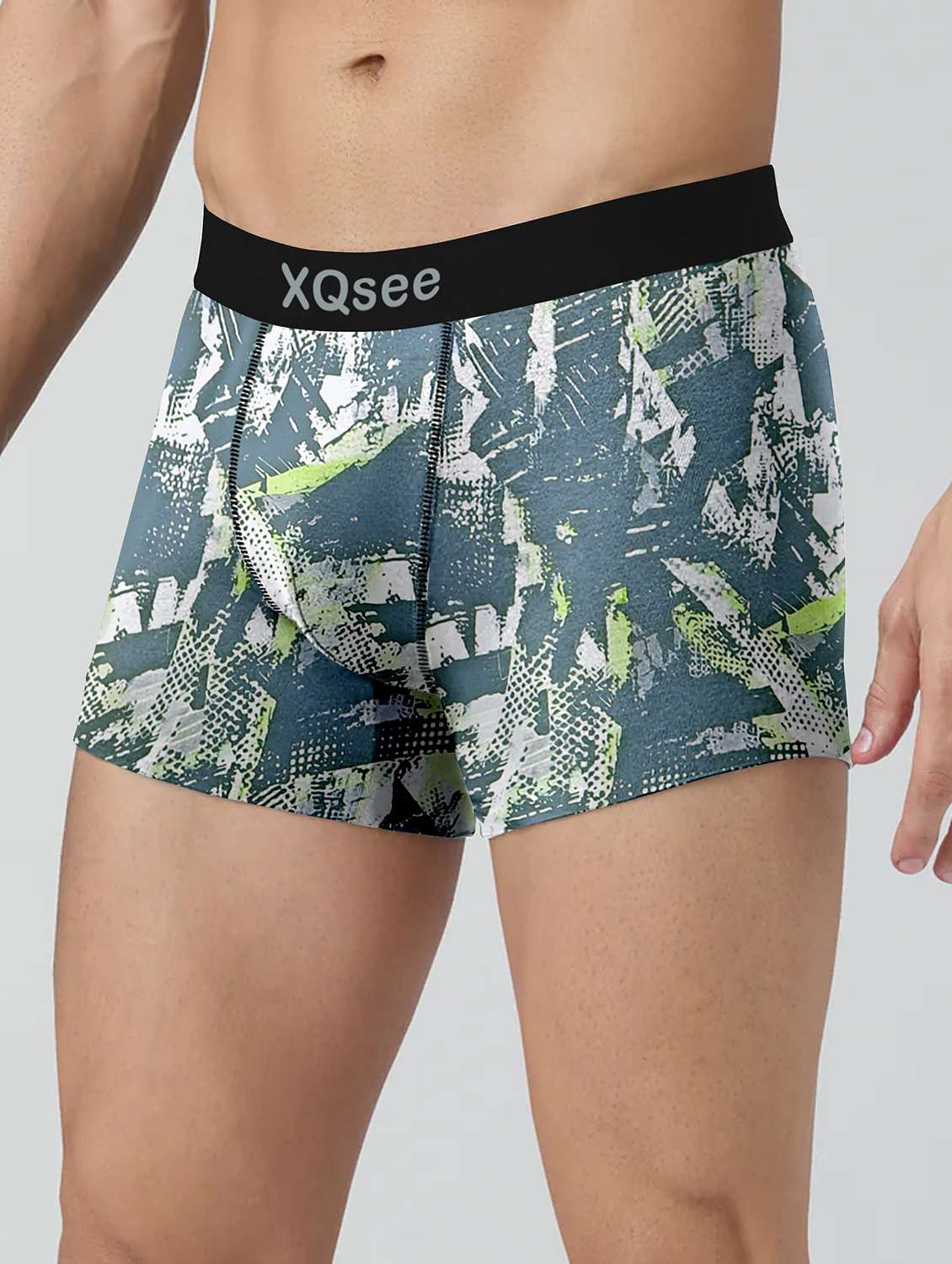 men pack of 2 printed low rise trunks brief - 21793205 -  Standard Image - 1