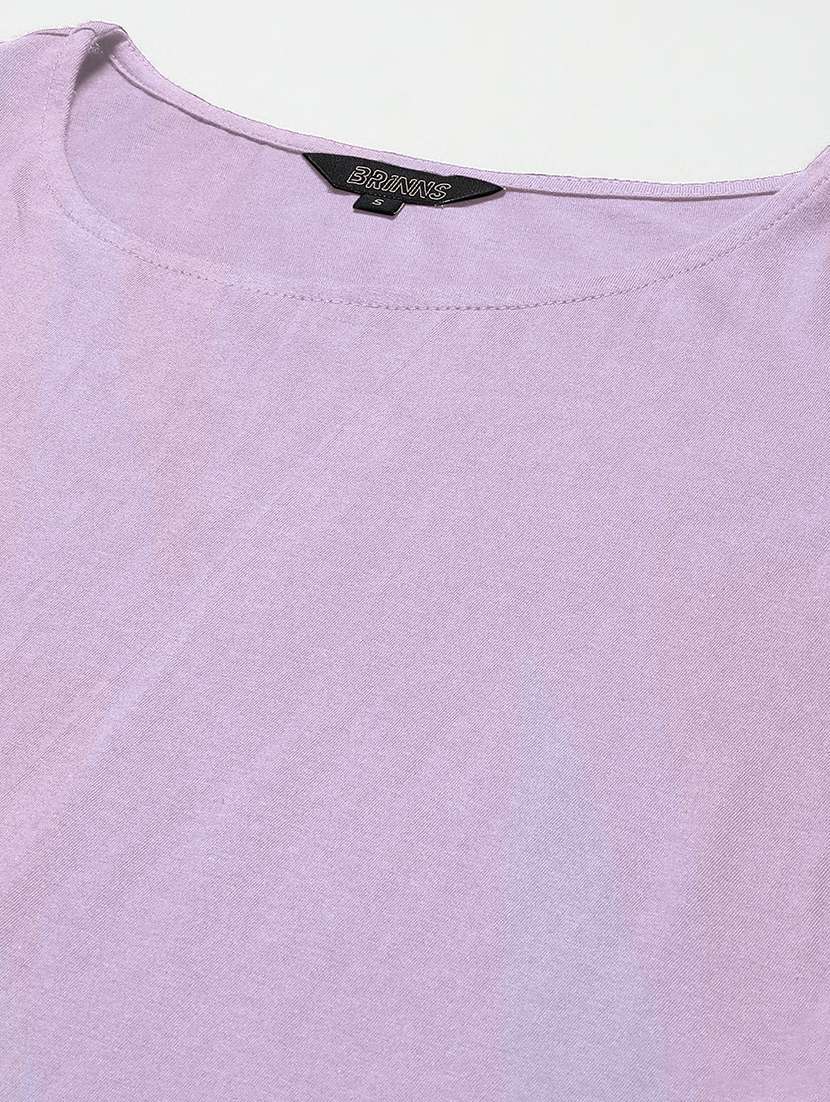 women solid short sleeves shift dress - 21793272 - Standard Image - 4