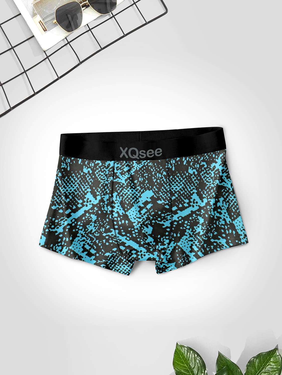 men pack of 4 printed low rise trunks brief - 21793344 -  Standard Image - 4
