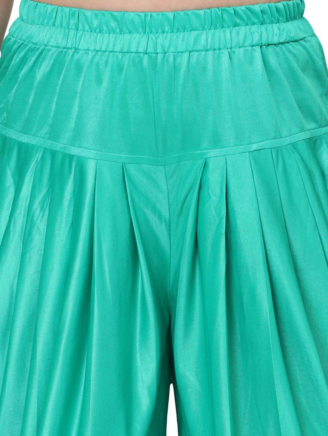 women solid mid rise dhoti salwar - 21793407 - Standard Image - 4