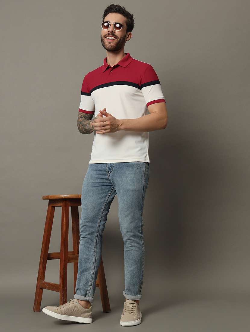 men short sleeves regular fit polo t-shirt - 21793501 -  Standard Image - 4