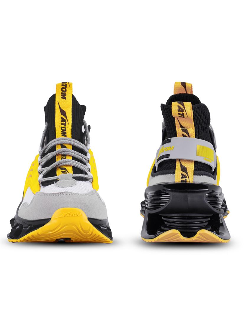 men lace up high ankle sneaker - 21793861 - Standard Image - 4