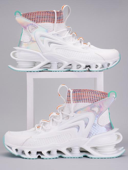 men lace up high ankle sneaker - 21793864 -  Standard Image - 0