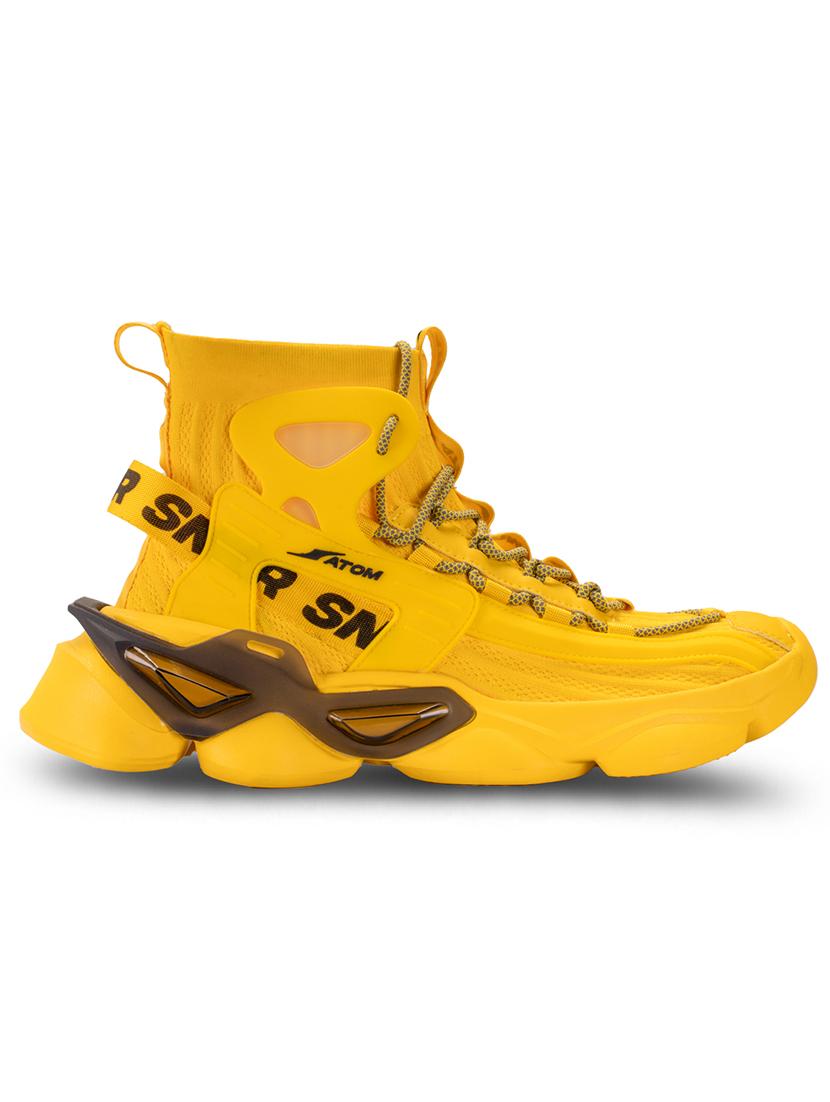 men lace up high ankle sneaker - 21793870 - Standard Image - 1
