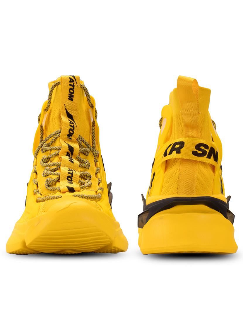 men lace up high ankle sneaker - 21793870 - Standard Image - 4