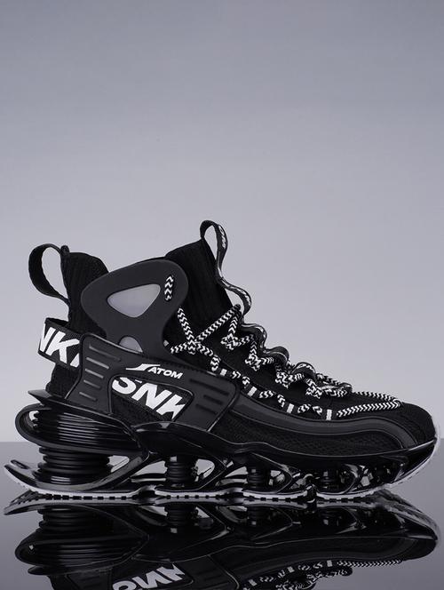 men lace up high ankle sneaker - 21793879 -  Standard Image - 0