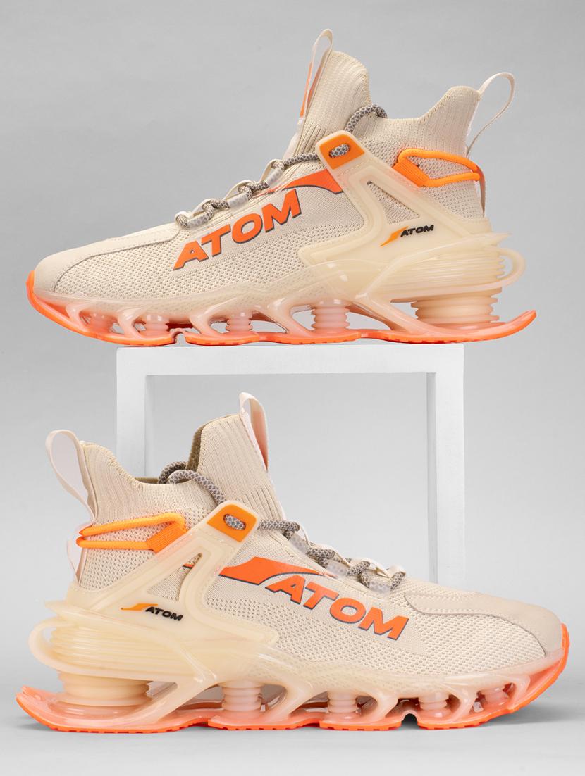 men beige lace up sneaker - 21793899 -  Zoom Image - 0
