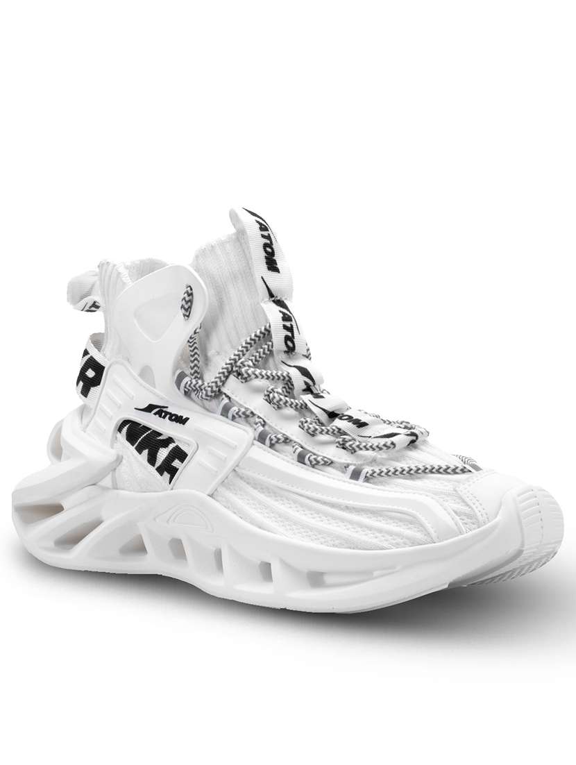 men white lace up sneaker - 21793907 -  Zoom Image - 0