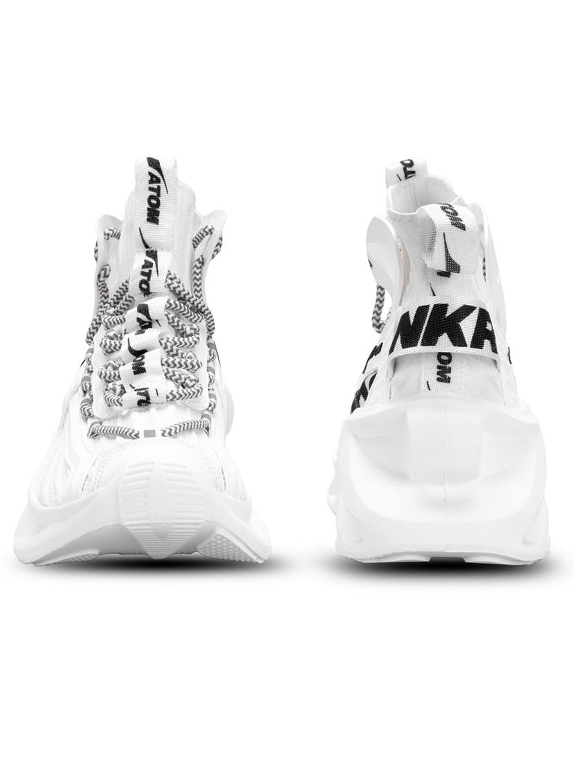 men white lace up sneaker - 21793907 - Standard Image - 4
