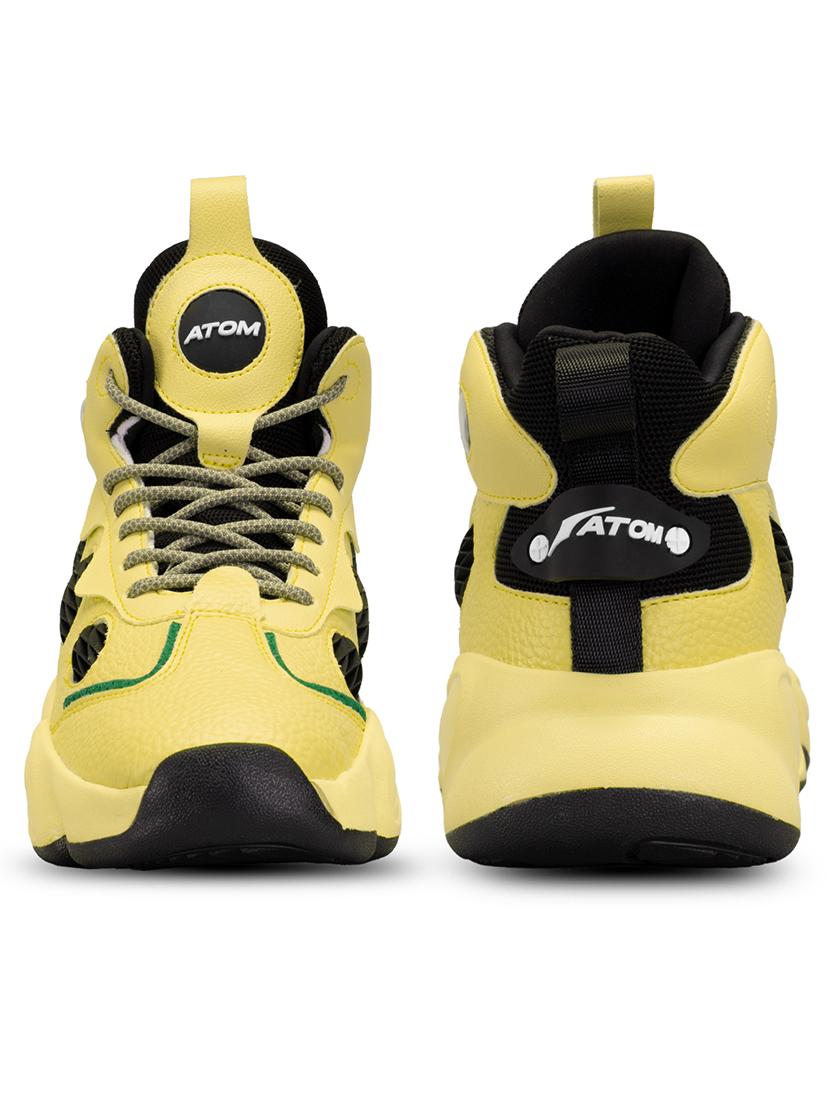 men yellow lace up sneaker - 21793909 - Standard Image - 4