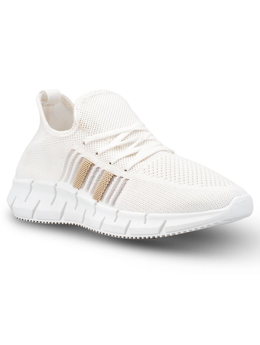men white lace up sport shoe - 21793931 -  Standard Image - 1