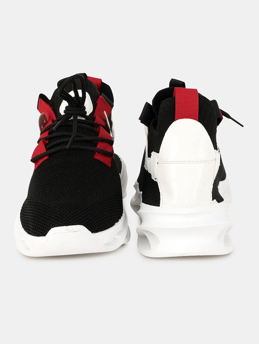 men black lace up sport shoe - 21793937 - Standard Image - 4