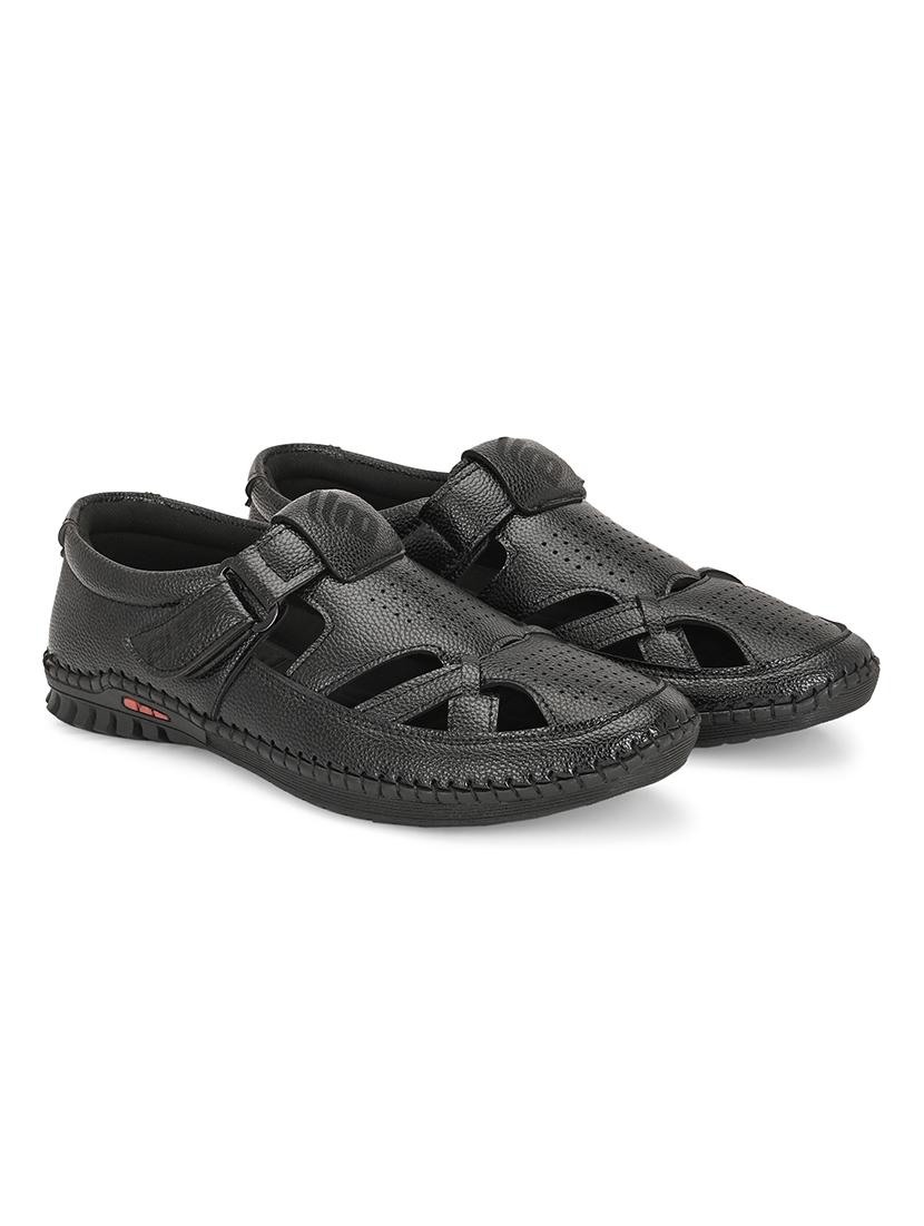 men black fisherman sandal - 21794222 - Standard Image - 1