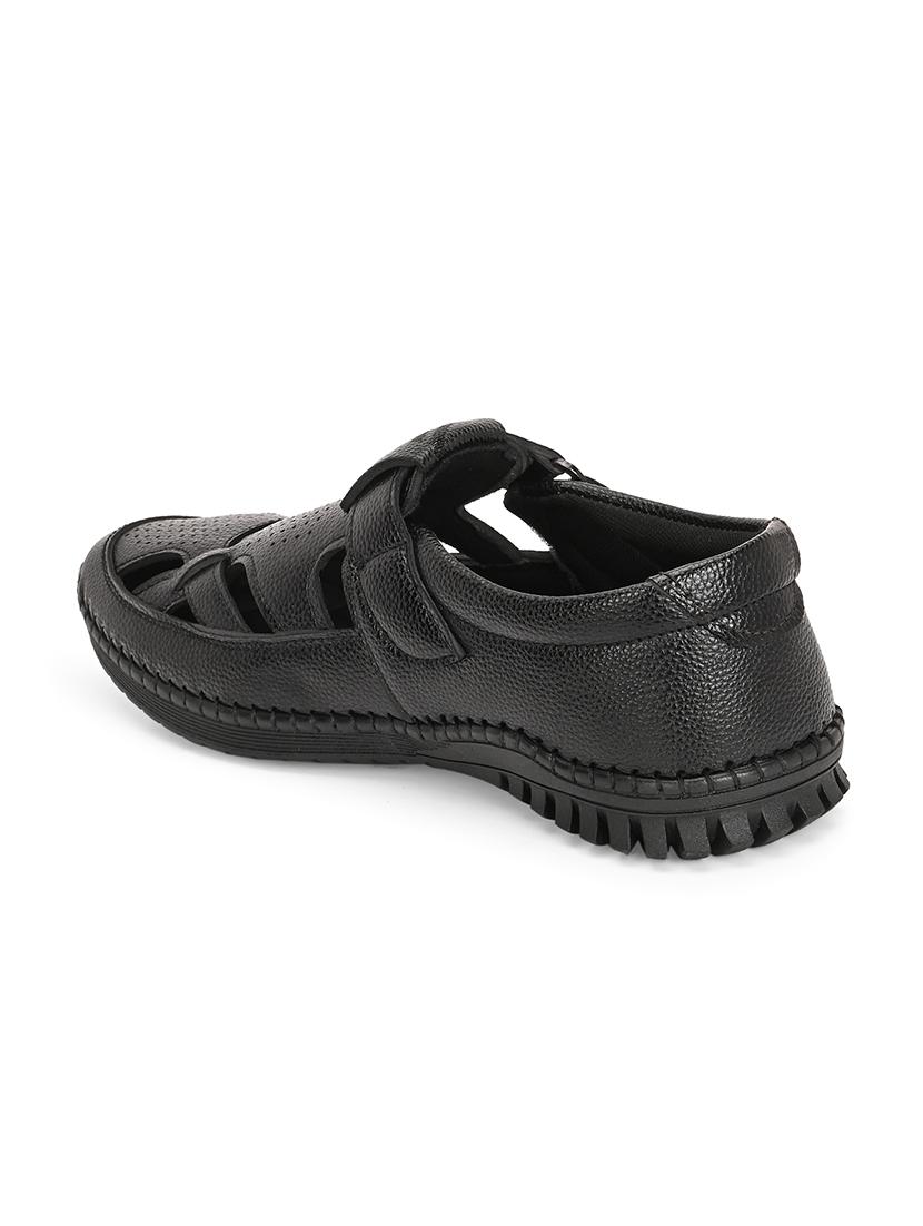 men black fisherman sandal - 21794222 - Standard Image - 4