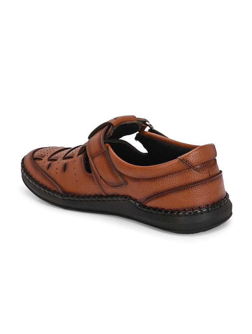 men tan fisherman sandal - 21794227 - Standard Image - 4