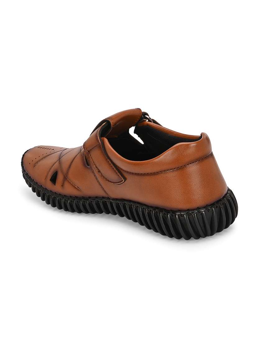 men tan fisherman sandal - 21794230 - Standard Image - 4