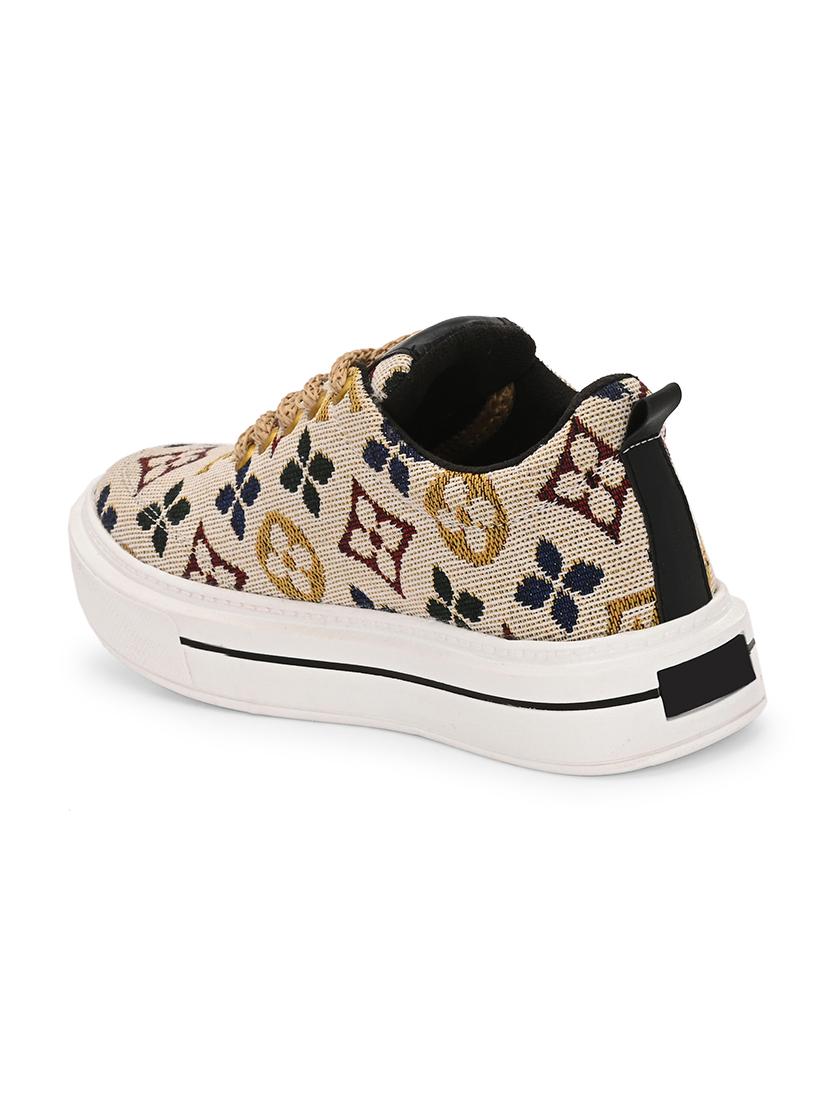 men beige lace up sneaker - 21794247 - Standard Image - 4