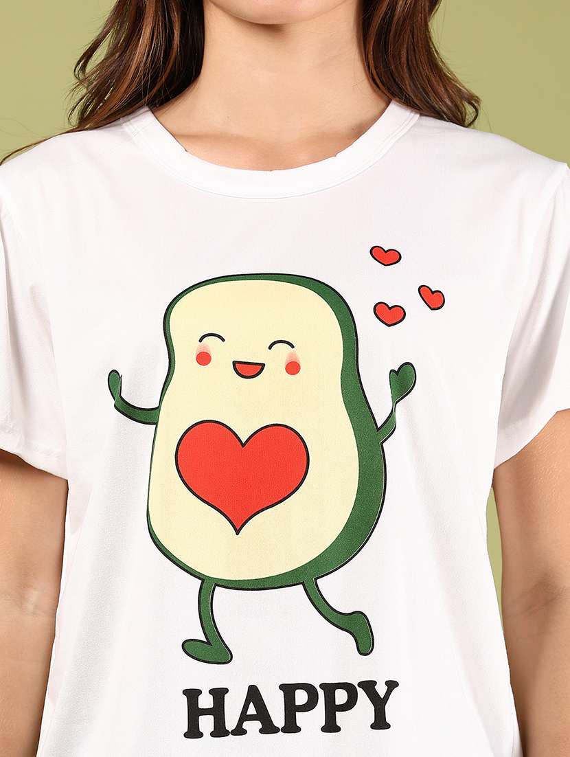 women printed nightwear pyjama set - 21794699 -  Standard Image - 4