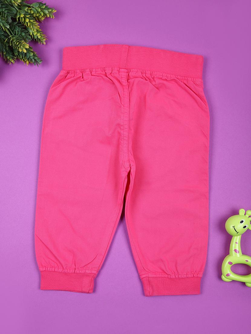 girls solid mid rise jogger - 21794778 -  Standard Image - 1