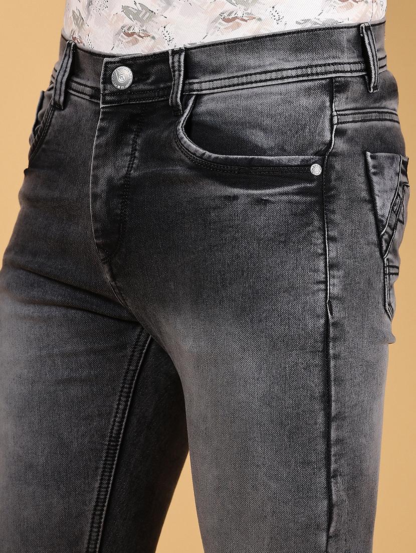 men solid mid rise skinny fit jean - 21795018 - Standard Image - 4