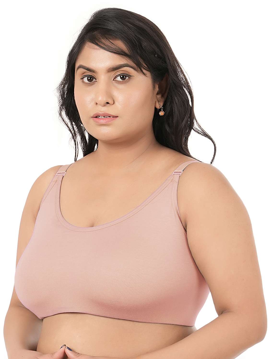 women plus size solid minimizer bra - 21796728 -  Standard Image - 1