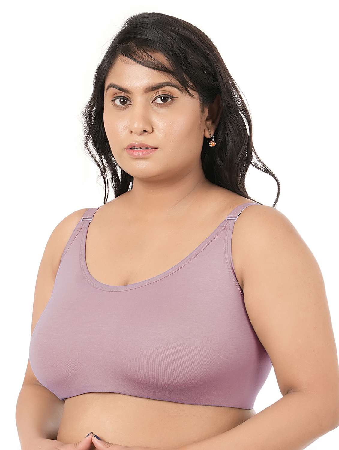 women plus size solid minimizer bra - 21796730 -  Standard Image - 1
