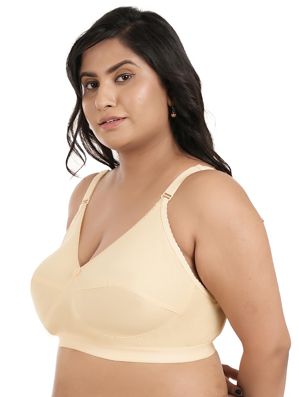 women plus size solid minimizer bra - 21796733 -  Standard Image - 1
