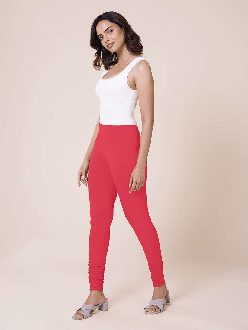 women solid full length leggings - 21797781 -  Standard Image - 4