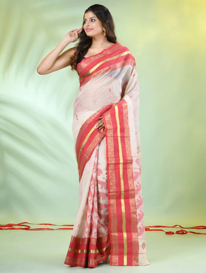 women self design handloom saree - 21839461 -  Standard Image - 1