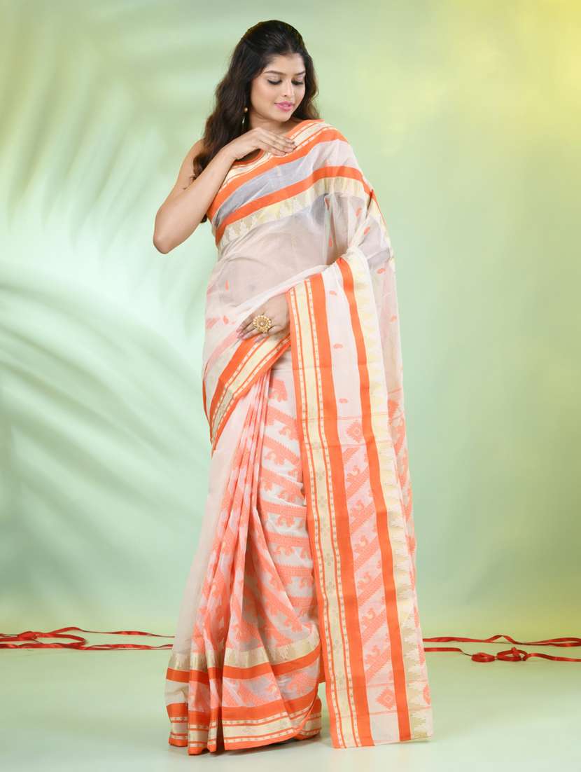 women self design handloom saree - 21839462 -  Standard Image - 1