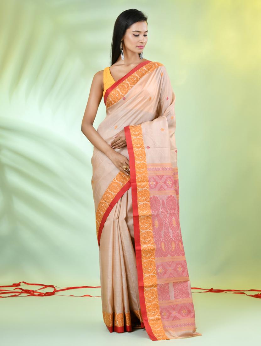 women self design tussar silk saree - 21839502 - Standard Image - 1