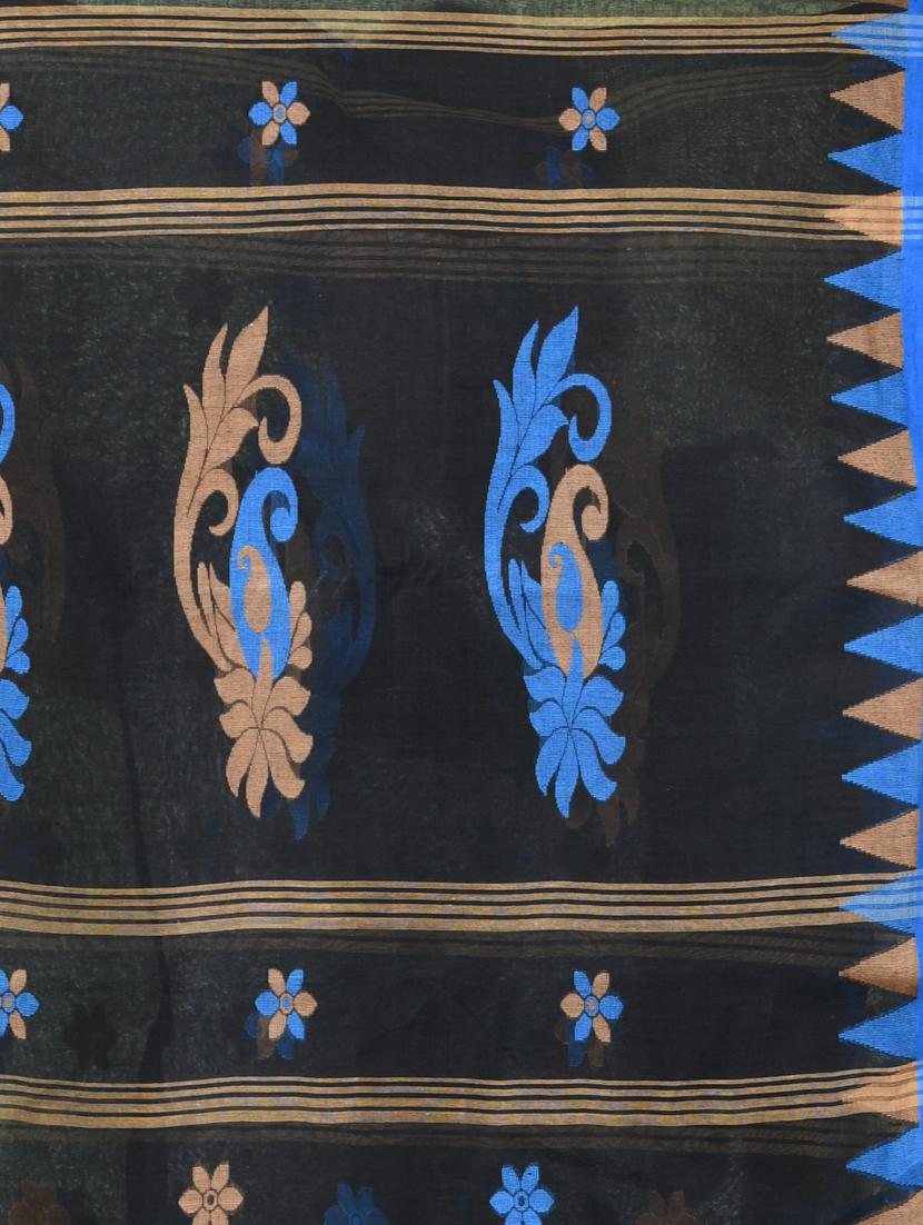women black handloom saree - 21839505 - Standard Image - 4