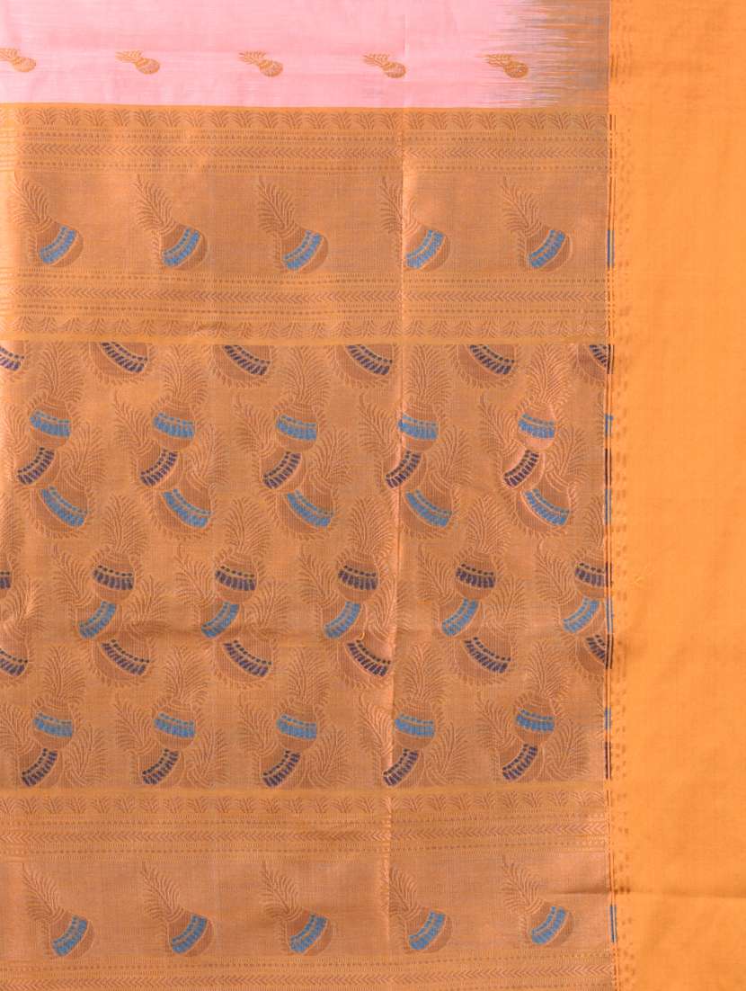 women self design handloom saree with blouse - 21839528 -  Standard Image - 4