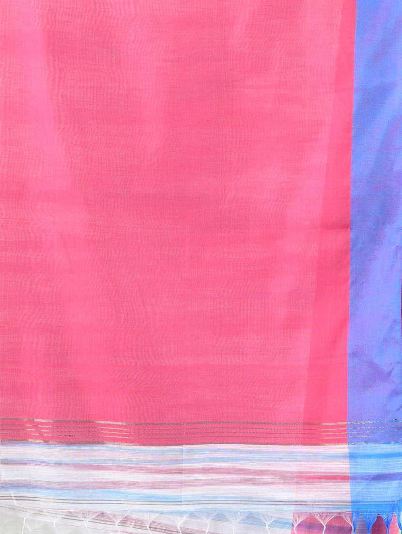 women self design handloom saree with blouse - 21839540 -  Standard Image - 4
