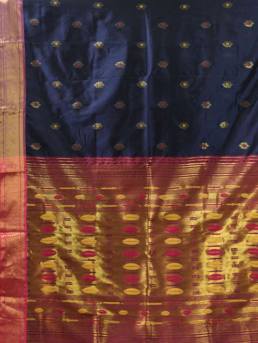 women self design paithani saree with blouse - 21839621 -  Standard Image - 4