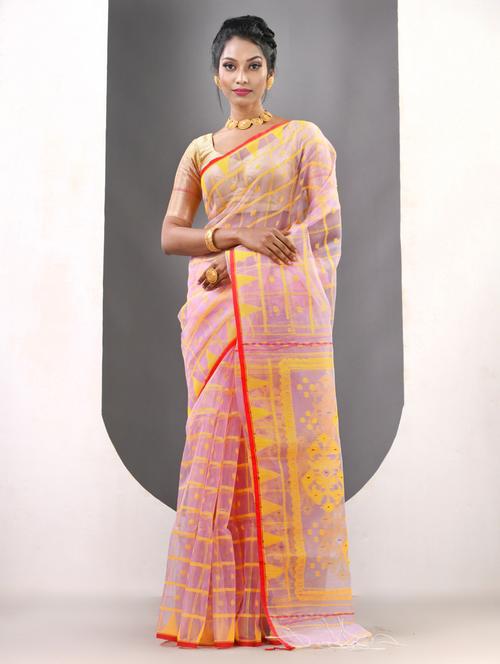 women self design handloom saree with blouse - 21839639 -  Standard Image - 0